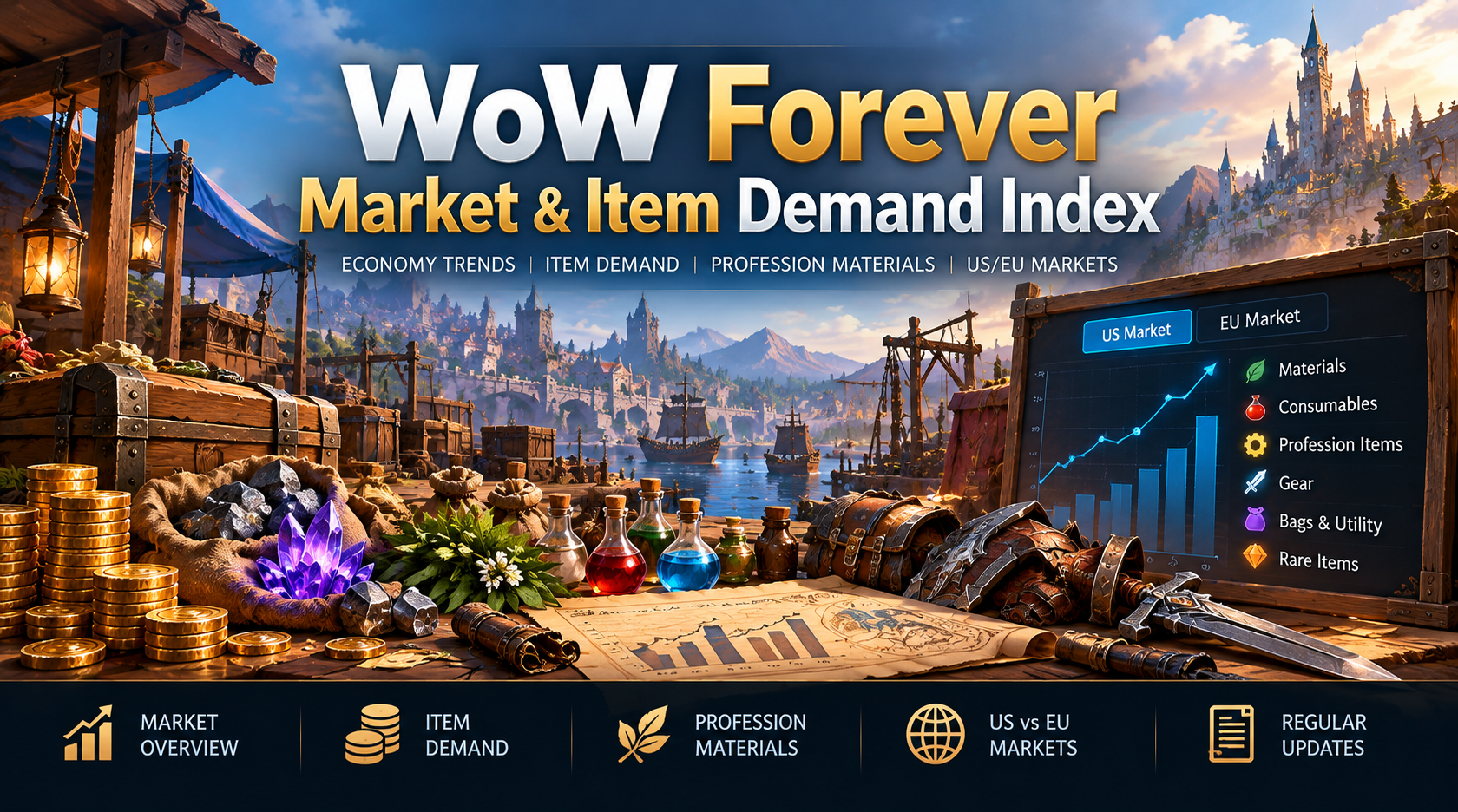 WoW Forever Market & Item Demand Index